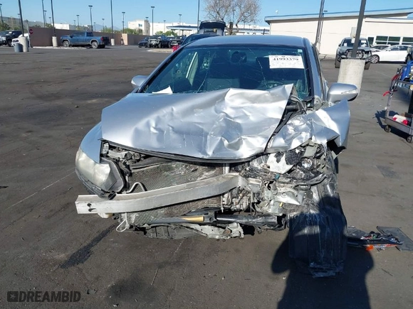2010 Honda Civic Hybrid with VIN JHMFA3F24AS000539, listed as a IAAI auction lot 41993379 with 1 mi miles. Bid and sale history available at carsss.com. Image 6.