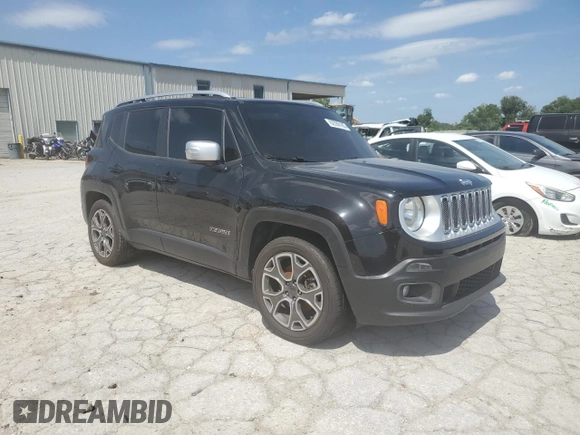 2016 Jeep Renegade Limited with VIN ZACCJADT7GPD35961, listed as a Copart auction lot 62286185 with 200,605 mi miles and Clean title. Bid and sale history available at DreamBid. Image 4.