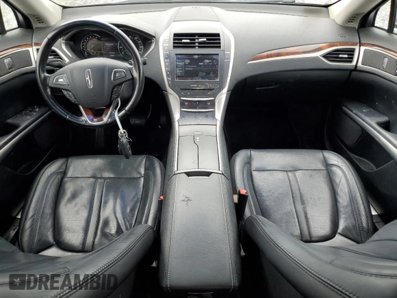 2015 Lincoln MKZ with VIN 3LN6L2J9XFR622989, listed as a Copart auction lot 58037965 with 81,709 mi miles and Salvage title. Bid and sale history available at DreamBid. Image 8.