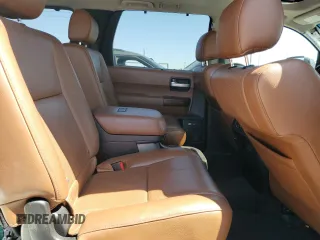 2017 Toyota Sequoia Platinum with VIN 5TDDY5G12HS153056, listed as a Copart auction lot 50099625 with 55,379 mi miles and Salvage Title. Bid and sale history available at carsss.com. Image 11.