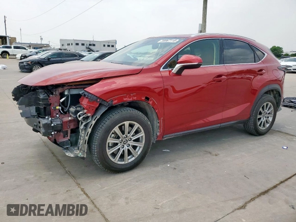 2021 Lexus NX 300 with VIN JTJDARBZ3M5032056, listed as a Copart auction lot 56967115 with 13,155 mi miles and Salvage title. Bid and sale history available at DreamBid. Image 1.