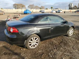 2011 Volkswagen Eos with VIN WVWAW7AH7BV004195, listed as a Copart auction lot 47486705 with 136,621 mi miles and Salvage Title. Bid and sale history available at DreamBid. Image 3.