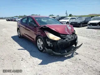 2013 Hyundai Elantra GLS with VIN 5NPDH4AE0DH265697, listed as a Copart auction lot 49908575 with 112,108 mi miles and Salvage Title. Bid and sale history available at carsss.com. Image 13.