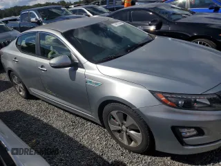 2014 Kia Optima Hybrid EX with VIN KNAGN4AD9E5074677, listed as a Copart auction lot 74873534 with 0 mi miles and Non Repairable. Bid and sale history available at carsss.com. Image 4.