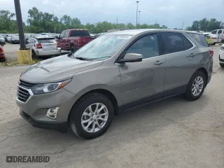 2018 Chevrolet Equinox LT with VIN 3GNAXSEVXJS647958, listed as a Copart auction lot 55404204 with 63,040 mi miles and Salvage Title. Bid and sale history available at carsss.com. Image 1.