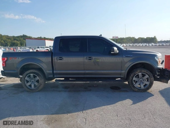 2018 Ford F-150 XL with VIN 1FTEW1EG3JKF69057, listed as a IAAI auction lot 40575356 with 106,384 mi miles. Bid and sale history available at carsss.com. Image 13.