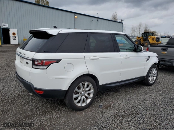 2016 Land Rover Range Rover Sport V6 Diesel HSE with VIN SALWR2KFXGA105980, listed as a Copart auction lot 51434585 with 127,823 mi miles and Clean Title. Bid and sale history available at carsss.com. Image 3.