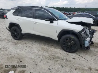 2022 Toyota RAV4 Hybrid XSE с VIN 2T3E6RFVXNW030847, выставлен на аукционе Copart как лот 57119115 с пробегом 64 757 миль миль и Списание • Salvage title. История ставок и продаж доступна на DreamBid. Изображение 4.