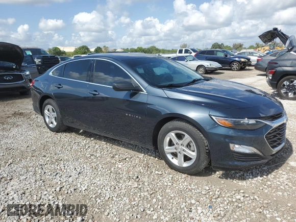 2020 Chevrolet Malibu LS with VIN 1G1ZB5ST5LF154025, listed as a Copart auction lot 55271455 with 56,527 mi miles and Clean Title. Bid and sale history available at DreamBid. Image 4.