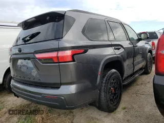 2024 Toyota Sequoia SR5 with VIN 7SVAAABAXRX037287, listed as a Copart auction lot 76935864 with 0 mi miles and Non Repairable. Bid and sale history available at carsss.com. Image 3.