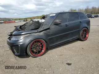 2019 Land Rover Range Rover Sport SVR with VIN SALWZ2SE0KA843965, listed as a Copart auction lot 71343524 with Not Provided miles and Non Repairable. Bid and sale history available at DreamBid. Image 1.