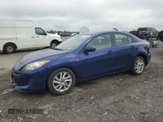 2013 Mazda 3 i Touring with VIN JM1BL1V77D1749017, listed as a Copart auction lot 63731765 with 98,025 mi miles and Salvage title. Bid and sale history available at DreamBid. Image 1.