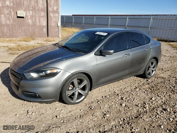 2013 Dodge Dart GT with VIN 1C3CDFCB1DD329682, listed as a Copart auction lot 81357754 with 88,821 mi miles and Clean Title. Bid and sale history available at carsss.com. Image 1.