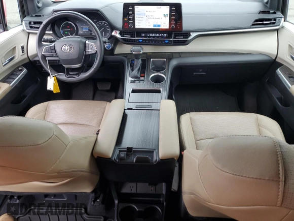 2022 Toyota Sienna Limited with VIN 5TDZSKFC0NS064798, listed as a Copart auction lot 62932164 with 27,360 mi miles and Salvage Title. Bid and sale history available at carsss.com. Image 8.
