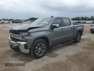 2021 Chevrolet Silverado 1500 LT with VIN 3GCPWCET0MG294602, listed as a Copart auction lot 54892975 with 53,900 mi miles and Salvage Title. Bid and sale history available at DreamBid. Image 1.