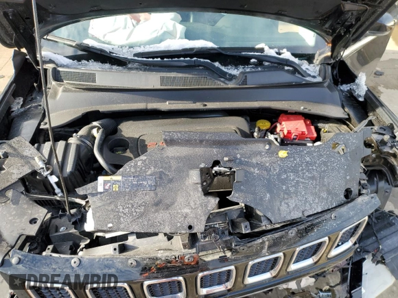 2021 Jeep Compass Limited with VIN 3C4NJDCBXMT550631, listed as a Copart auction lot 45648605 with 55,092 mi miles and Salvage Title. Bid and sale history available at DreamBid. Image 13.