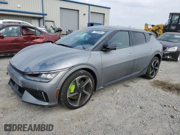 2024 Kia EV6 GT z VIN KNDC5DLE5R5162106, wystawiony jako Copart lot #78088864 z przebiegiem 16 824 mil mil oraz Szkoda całkowita • Salvage title. Historia ofert i sprzedaży dostępna na DreamBid. Obrazek 1.