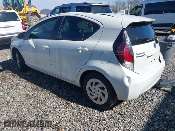 2016 Toyota Prius One with VIN JTDKDTB37G1134675, listed as a IAAI auction lot 41566114 with 72,702 mi miles. Bid and sale history available at carsss.com. Image 3.