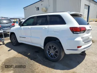 2020 Jeep Grand Cherokee High Altitude with VIN 1C4RJFCG2LC211526, listed as a Copart auction lot 54593905 with 75,396 mi miles and Salvage title. Bid and sale history available at DreamBid. Image 2.