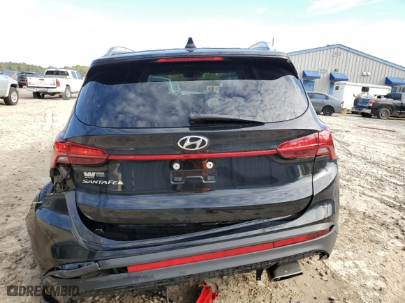 2023 Hyundai Santa Fe SEL with VIN 5NMS24AJ4PH545565, listed as a Copart auction lot 50583495 with 49,499 mi miles and Non Repairable. Bid and sale history available at carsss.com. Image 6.
