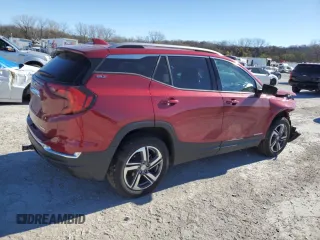 2020 GMC Terrain SLT with VIN 3GKALVEVXLL265467, listed as a Copart auction lot 81483374 with 70,039 mi miles and Salvage Title. Bid and sale history available at carsss.com. Image 3.