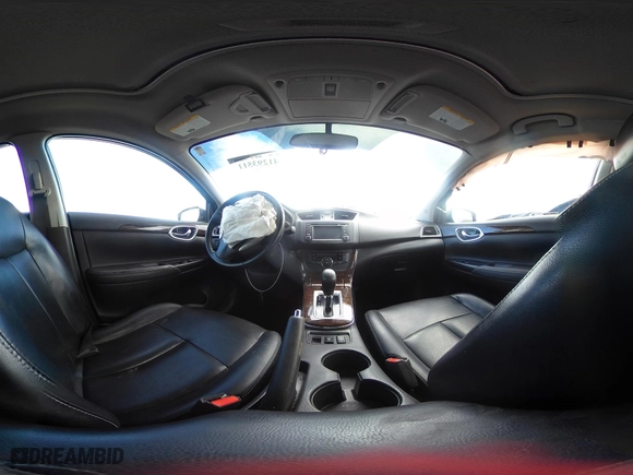 2015 Nissan Sentra S with VIN 3N1AB7APXFY216474, listed as a IAAI auction lot 41293511 with 73,767 mi miles. Bid and sale history available at carsss.com. Image 18.