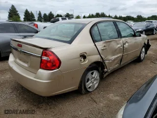 2005 Chevrolet Malibu with VIN 1G1ZS52F25F236985, listed as a Copart auction lot 69330834 with 0 mi miles and Salvage Title. Bid and sale history available at carsss.com. Image 3.