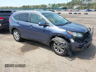 2012 Honda CR-V EX-L with VIN 5J6RM4H76CL017273, listed as a IAAI auction lot 42178338 with 170,188 mi miles and . Bid and sale history available at carsss.com. Image 1.