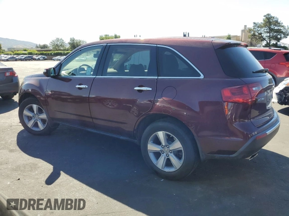 2012 Acura MDX z VIN 2HNYD2H21CH517407, wystawiony jako Copart lot #56418545 z przebiegiem 124 737 mil mil oraz Szkoda całkowita • Salvage title. Historia ofert i sprzedaży dostępna na DreamBid. Obrazek 2.
