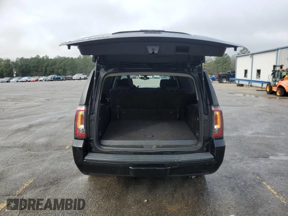 2016 GMC Yukon XL SLE with VIN 1GKS1FKCXGR479666, listed as a Copart auction lot 46640135 with 106,345 mi miles and Salvage Title. Bid and sale history available at carsss.com. Image 6.