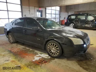 2008 Mercury Milan Premier with VIN 3MEHM08188R662665, listed as a Copart auction lot 45343885 with 248,477 mi miles and Salvage Title. Bid and sale history available at carsss.com. Image 4.