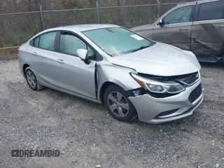 2018 Chevrolet Cruze LS with VIN 1G1BC5SM8J7111460, listed as a IAAI auction lot 41209427 with 89,637 mi miles and . Bid and sale history available at DreamBid. Image 1.