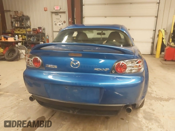 2004 Mazda RX-8 with VIN JM1FE17N240139216, listed as a IAAI auction lot 41581733 with 110,151 mi miles. Bid and sale history available at carsss.com. Image 17.