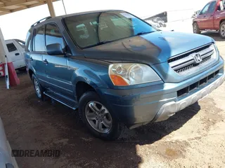 2005 Honda Pilot EX with VIN 2HKYF184X5H539427, listed as a IAAI auction lot 42004991 with 173,623 mi miles. Bid and sale history available at carsss.com. Image 1.