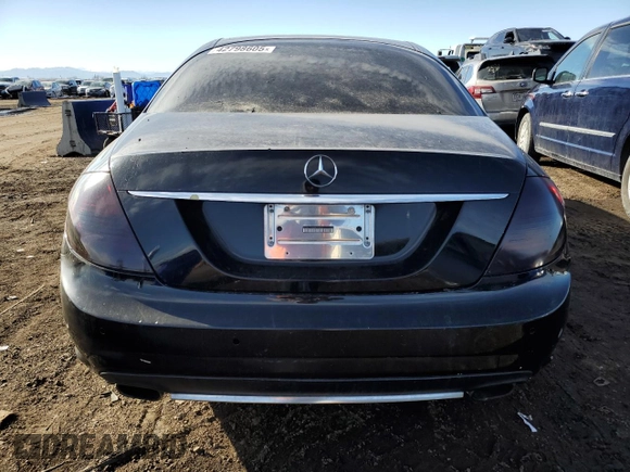 2008 Mercedes-Benz CL-Class V8 with VIN WDDEJ71X68A016612, listed as a Copart auction lot 42798605 with 111,777 mi miles and Salvage Title. Bid and sale history available at carsss.com. Image 6.