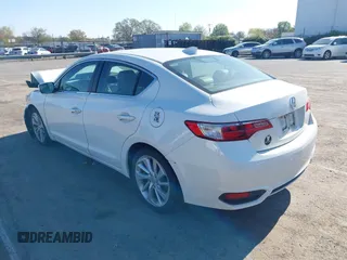 2017 Acura ILX w/Premium Pkg with VIN 19UDE2F76HA016830, listed as a IAAI auction lot 41888519 with 83,727 mi miles. Bid and sale history available at carsss.com. Image 3.