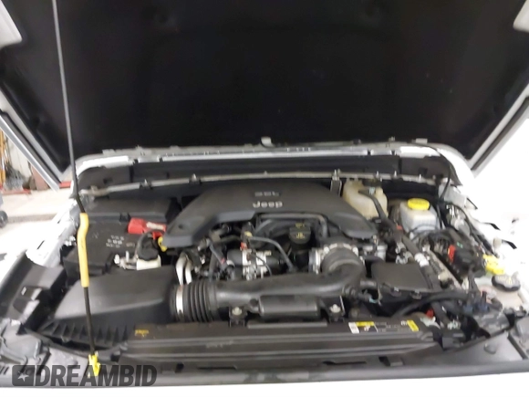 2021 Jeep Wrangler Unlimited Sahara with VIN 1C4HJXEG2MW655357, listed as a IAAI auction lot 41724695 with 37,644 mi miles and . Bid and sale history available at DreamBid. Image 10.