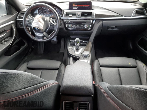 2021 BMW 4 Series 430i with VIN WBA4J1C57KBM15722, listed as a Copart auction lot 52690175 with 55,704 mi miles and Salvage Title. Bid and sale history available at DreamBid. Image 8.