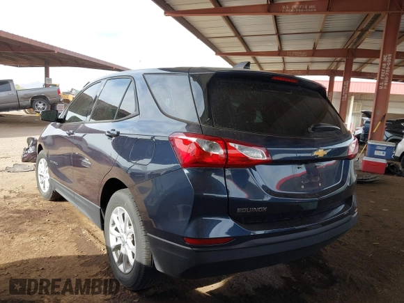 2019 Chevrolet Equinox LS z VIN 3GNAXHEV8KL190100, wystawiony jako IAAI lot #41725409 z przebiegiem 36 175 mil mil oraz . Historia ofert i sprzedaży dostępna na DreamBid. Obrazek 3.