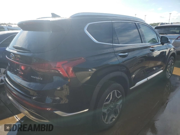 2022 Hyundai Santa Fe Hybrid SEL Premium with VIN KM8S3DA10NU018654, listed as a Copart auction lot 73786674 with 0 mi miles and Non Repairable. Bid and sale history available at carsss.com. Image 3.