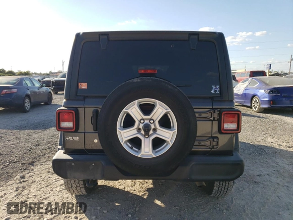 2018 Jeep Wrangler Unlimited Sport S z VIN 1C4HJXDG0JW179767, wystawiony jako Copart lot #77368014 z przebiegiem 66 156 mil mil oraz Szkoda całkowita • Salvage title. Historia ofert i sprzedaży dostępna na DreamBid. Obrazek 6.