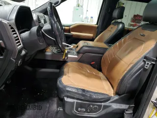 2017 Ford F-150 XL with VIN 1FTEW1EG1HFA53931, listed as a Copart auction lot 44561815 with 134,268 mi miles and Salvage Title. Bid and sale history available at carsss.com. Image 7.