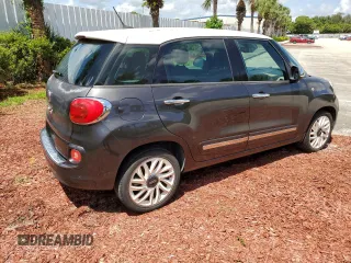 2014 FIAT 500L Lounge with VIN ZFBCFACH0EZ008012, listed as a Copart auction lot 70420434 with 153,045 mi miles and Clean Title. Bid and sale history available at DreamBid. Image 3.