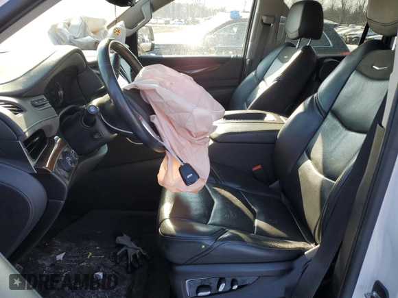 2019 Cadillac Escalade ESV Luxury z VIN 1GYS4HKJXKR214214, wystawiony jako Copart lot #42139385 z przebiegiem 94 736 mil mil oraz Szkoda całkowita • Salvage title. Historia ofert i sprzedaży dostępna na DreamBid. Obrazek 7.