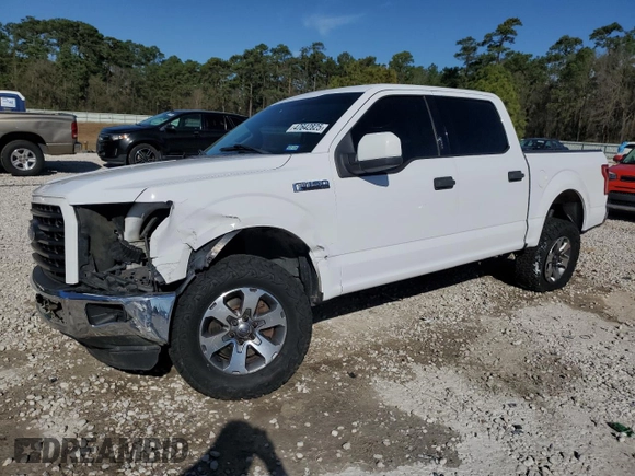 2015 Ford F-150 XLT with VIN 1FTEW1C82FKD88096, listed as a Copart auction lot 47642825 with 225,585 mi miles and Salvage Title. Bid and sale history available at carsss.com. Image 1.