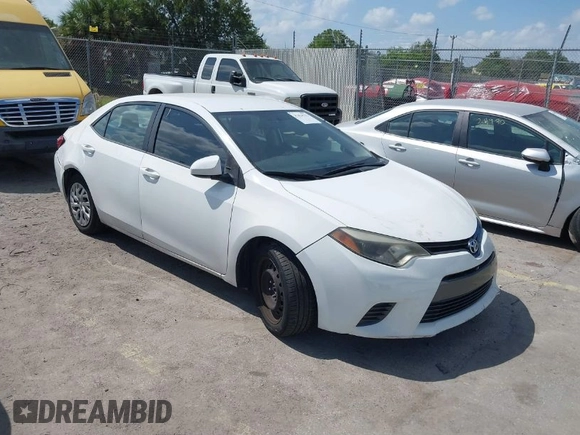 2015 Toyota Corolla L z VIN 5YFBURHE3FP271683, wystawiony jako IAAI lot #37424533 z przebiegiem 153 438 mil mil oraz . Historia ofert i sprzedaży dostępna na DreamBid. Obrazek 1.