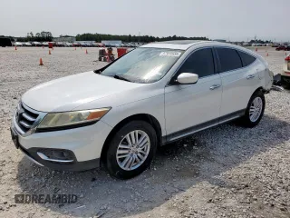 2013 Honda Crosstour EX-L z VIN 5J6TF3H54DL001566, wystawiony jako Copart lot #57950935 z przebiegiem 210 215 mil mil oraz Szkoda całkowita • Salvage title. Historia ofert i sprzedaży dostępna na DreamBid. Obrazek 1.