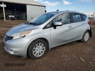 2014 Nissan Note SV with VIN 3N1CE2CP7EL406986, listed as a Copart auction lot 52984175 with 128,727 mi miles and Salvage Title. Bid and sale history available at DreamBid. Image 1.