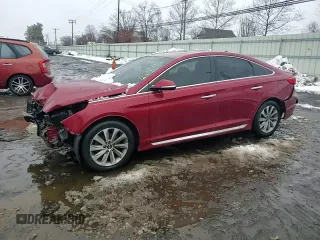 2016 Hyundai Sonata Sport with VIN 5NPE34AF9GH416360, listed as a Copart auction lot 45181925 with 82,863 mi miles and Salvage Title. Bid and sale history available at DreamBid. Image 10.