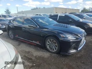 2018 Lexus LS 500 z VIN JTHB51FF1J5004928, wystawiony jako Copart lot #49012143 z przebiegiem Nie podano mil oraz . Historia ofert i sprzedaży dostępna na DreamBid. Obrazek 4.